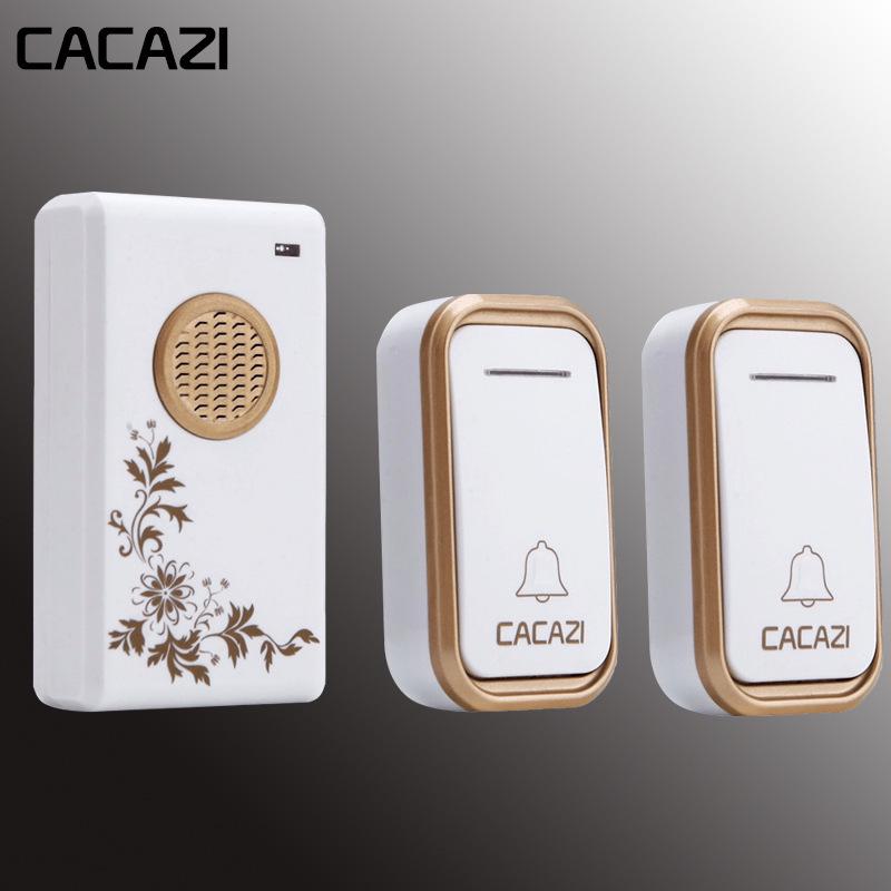 Smart Wireless Long-Range Waterproof Doorbell with Digital Music and Two-to-One Remote Control.