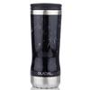 GLACIAL Tumbler, 350ml, Vacuum Insulated, Stainless Steel, Keeps Drinks Hot or Cold, with Lid, Scandinavian Design, Black Marble