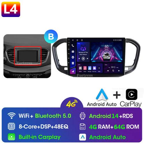 Fortress  For LADA Vesta NG 2025 Car Radio Multimedia Video Player Navigation stereo GPS Android 13 No 2din 2 din dvd