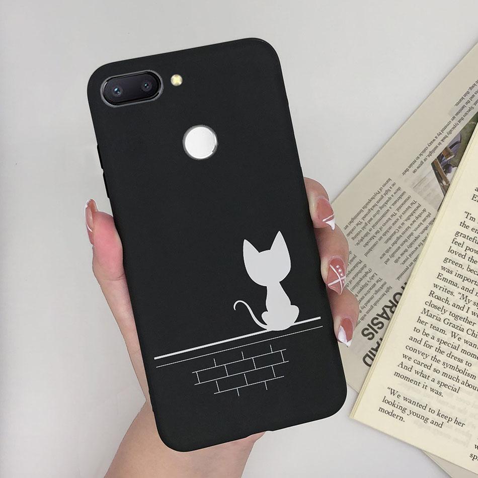 Hülle Für Xiaomi Redmi 6 Pro 6A Silikon Weiches TPU Rückabdeckung Handyhülle Für Funda Xiaomi redmi 6 A Pro Redmi6 Stoßstange Hülle Schale