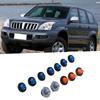 Front Door Trim Body Moulding Kit Car Body Retainer Flare Panel Clips Replacement for Prado 120