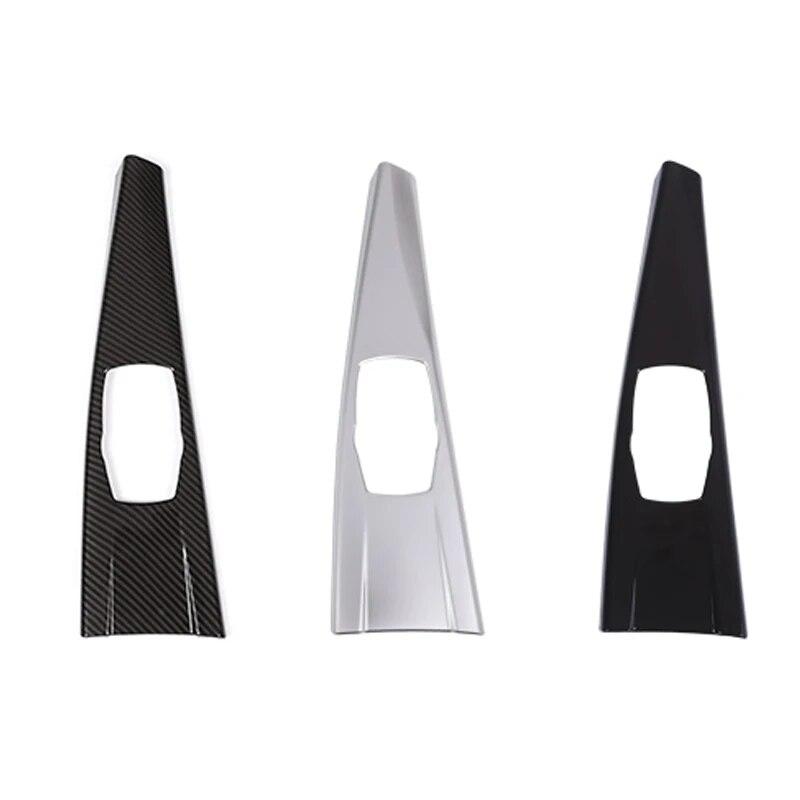 For BMW F30 F31 F35 F34 F32 F36 F33 Carbon Fiber Multimedia Button Panel Trim Cover M Performance Car Accessories