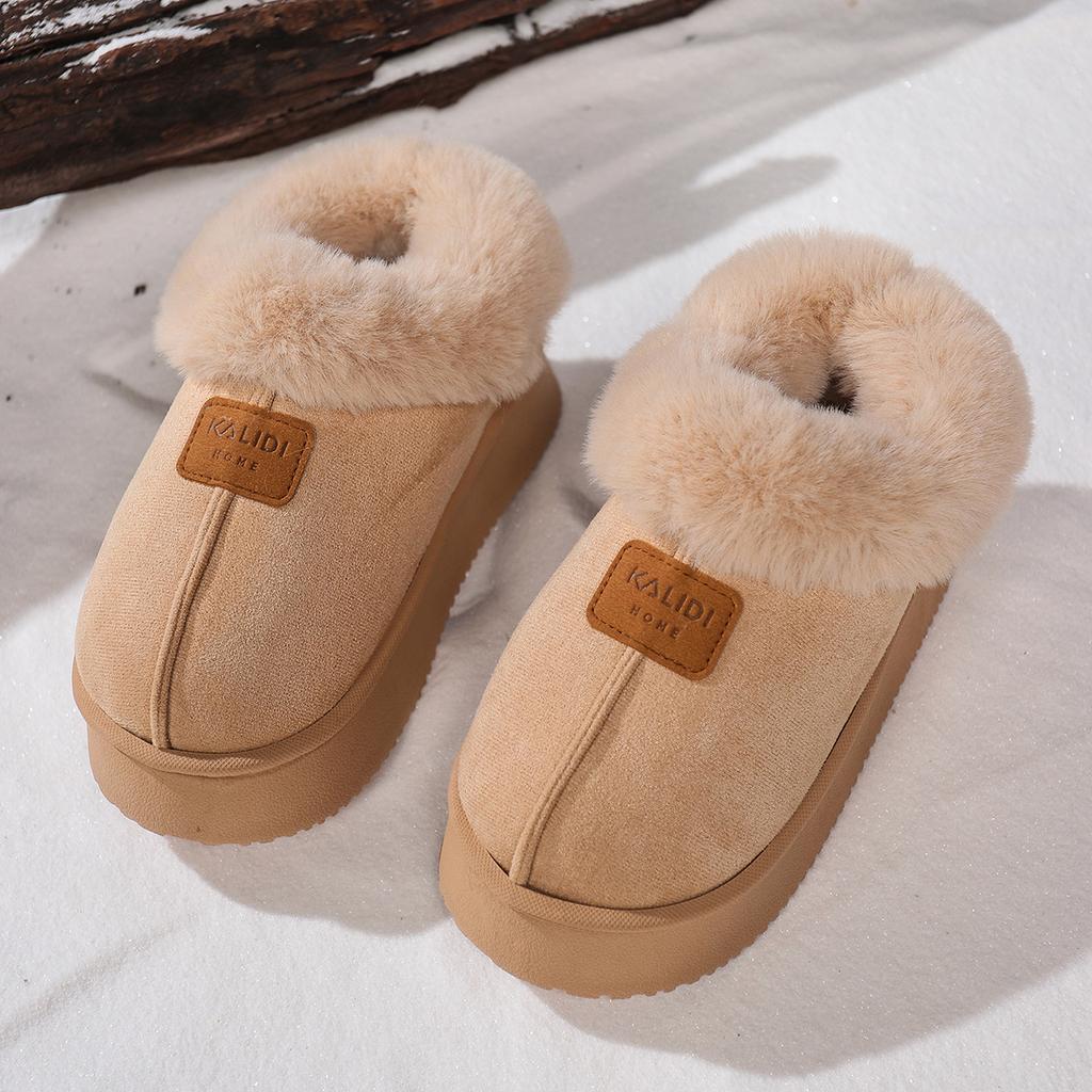 Large Size Winter New Snow Boots Women's Cotton Boots Casual Velvet Thermal Cotton Shoes Women