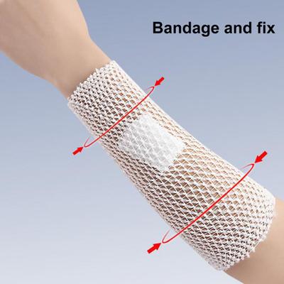 Tubular Elastic Gauze Bandage Breathable Friendly To Skin Elastic Net Wound Dressing Stretch