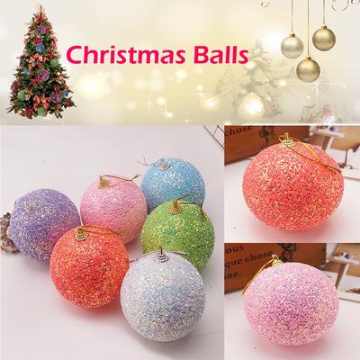 Christmas Rhinestone Glitter Baubles Ball  Tree Ornament Decoration 8CM