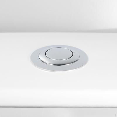 Single Push Toilet Flushing Button Easy To Install Universal Flusher Accessories Repair Parts
