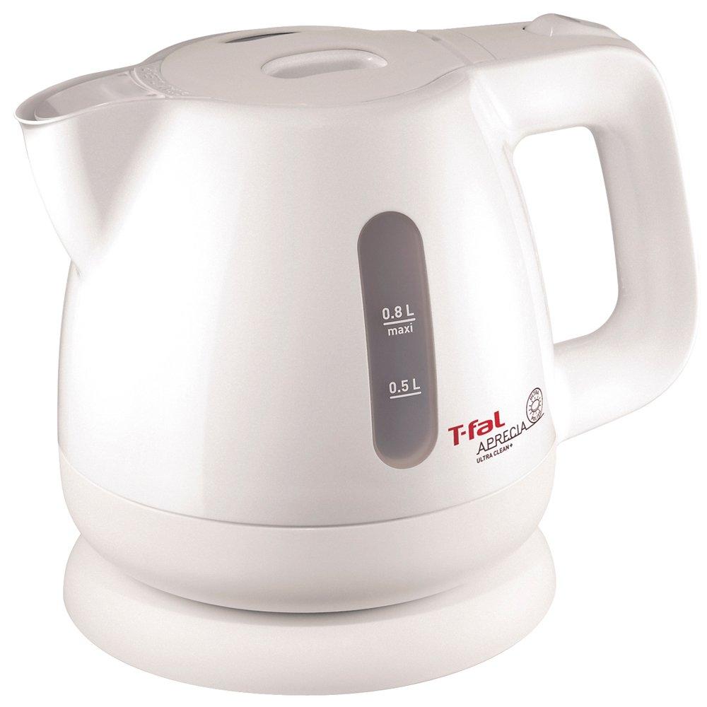 T-fal Electric Kettle Aplessia Ultra Clean Plus Pearl White 0.8L BF8061JP