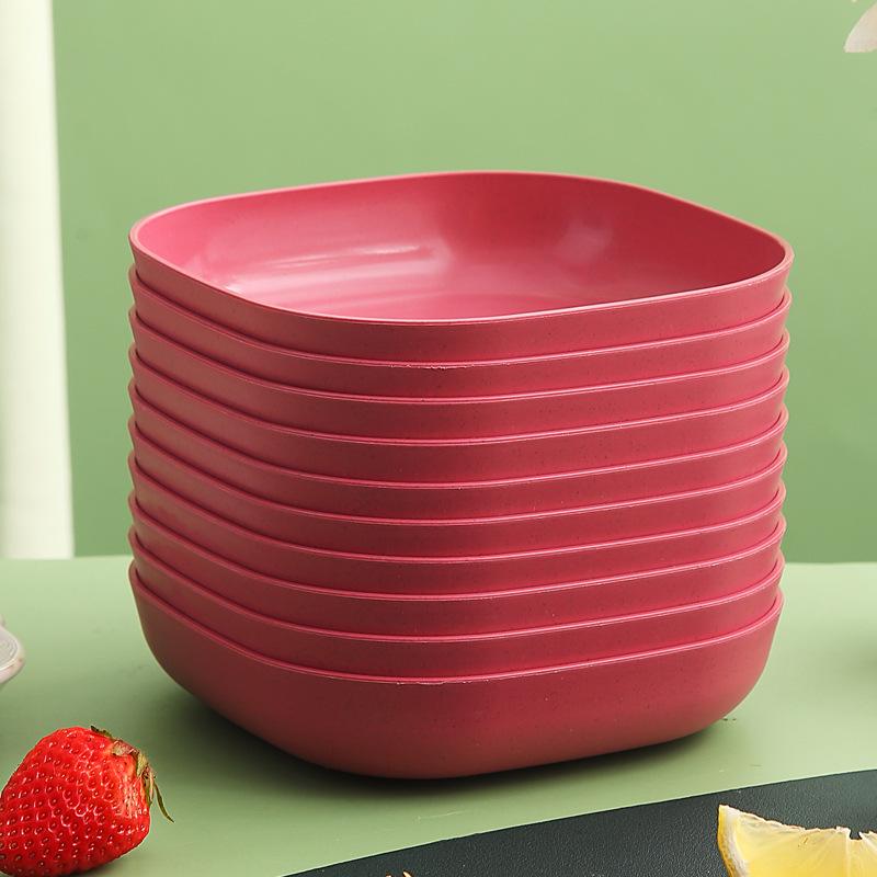 Japanese-Style Creative Plastic Bone Dish with Base