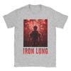 Novelty Horror Film Iron Lung Fanart TShirts for Unisex Crewneck Cotton T Shirts  Short Sleeve Tee Shirt 6XL Tops
