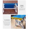 Bituozhe Outdoor Waterproof ABS Plastic Bench