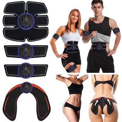EMS-Fitnessgerät für Bauch und Gesäß mit Schulter- und Nackenmassagepflaster