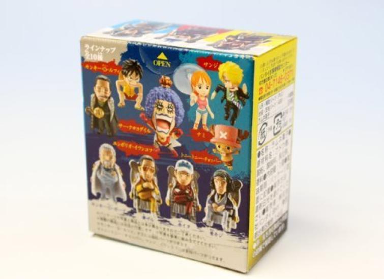 Candy Toy One Piece Collection Fierce Pirates Set of 10 Battle! Vs. Navy!
