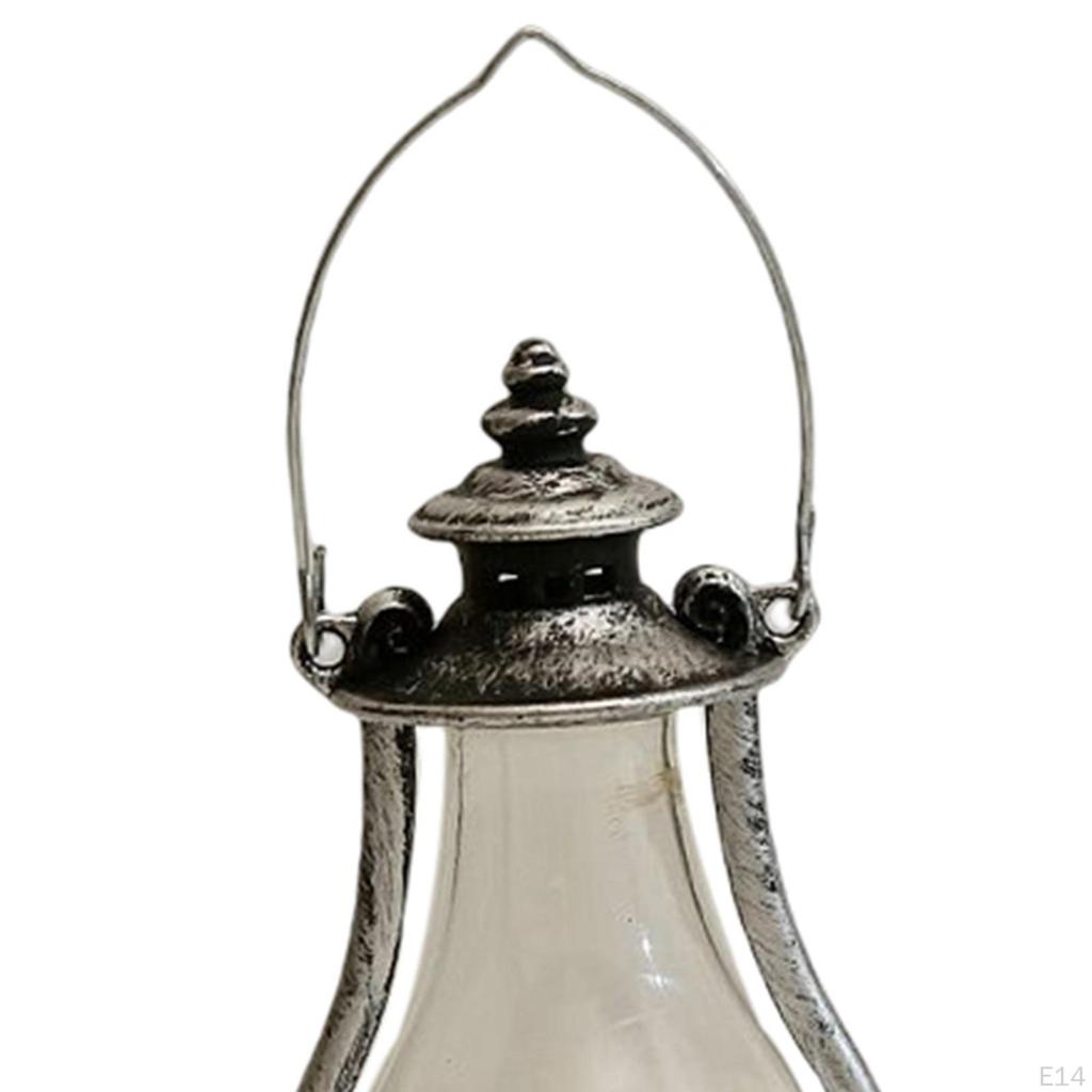 LED Lantern Flameless, Outdoor Hanging Lanterns Decorative, Battery Powered Flameless