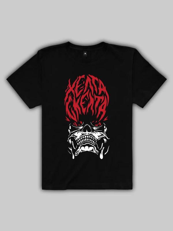 Men s printed t-shirt made of breathable cotton M