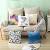 Household Products Colorful Printed Geometric Mirror Space Pillow Case Cushion Waist Pillow Case
