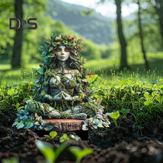 Акриловий садовий кілок Квітковий горщик Прикраса Кільця Фея Аксесуари для саду Кашпо Вставка для кімнатних рослин у горщиках