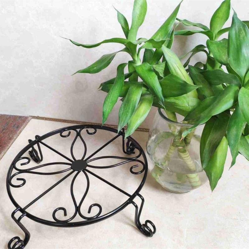 Plant Stand with Wheels Heavy Duty Plant Stand with Universal Wheels Round Pots Trolley for Indoor Outdoor Plant