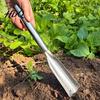 Corrosion Resistant Garden Tool Stainless Steel Trowel Narrow Pointed Gardening Hand Shovel Lightweight Digging Spade for Planting Weeding,