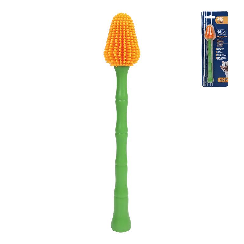 Pet Oral Care Set: Cat Toothbrush Kit with Small Head & Finger Brush - High-Density Bristles