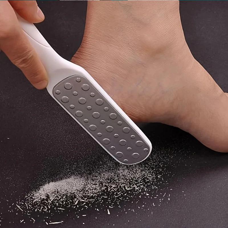 Skin Professional Pedicure Tools Callous Scraper High Quality Stainless Steel Foot File Double Sided Callus Remover for Dead