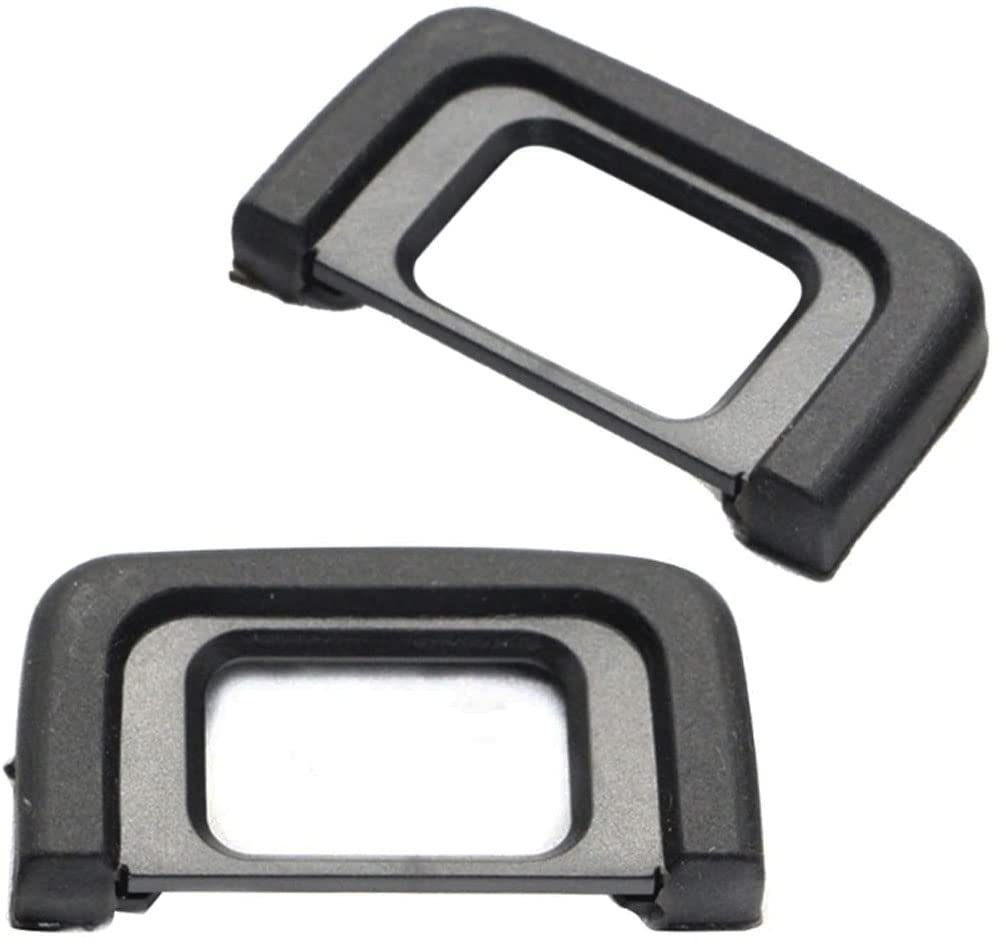 Replacement Eyepieces for Nikon Compatible with and Eyepiece Mounting Accessories DK-25, Audiophiles, Eyecups, (2-Piece Set)