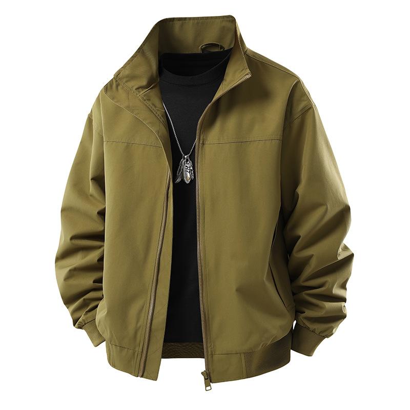 Autumn Men's Autumn New Style Windproof and Waterproof Versatile Fashion Casual Lapel Jacket