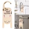 Home Do Not Disturb Door Sign PVC Hanging Sign Door Decoration Tags Door Pendant Hotel