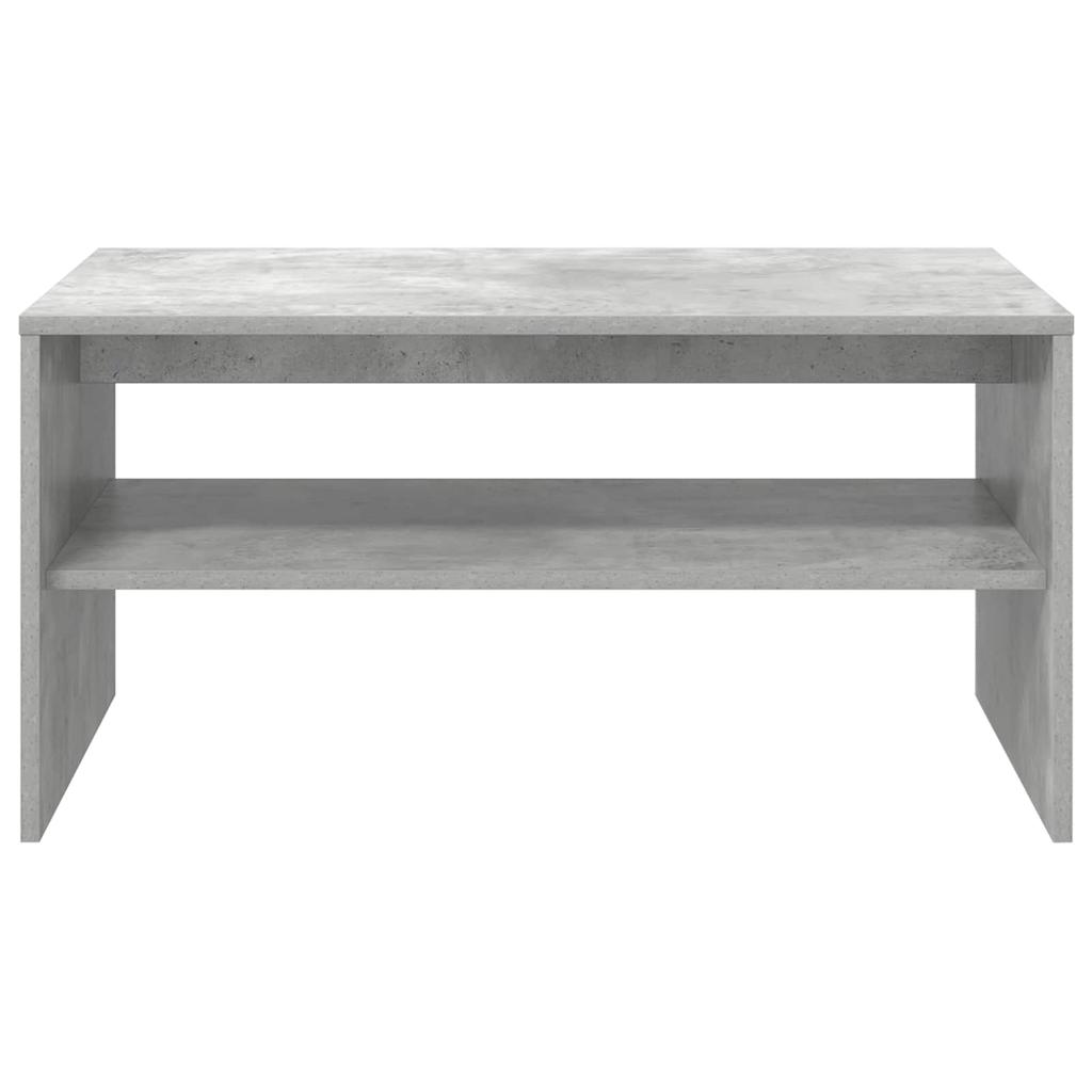 Concrete Grey Coffee Table 80 x 50 x 40 cm Particleboard