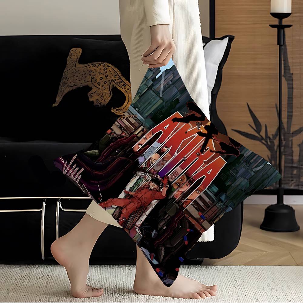 

Akira Future Tokyo Sci-Fi Cartoon Pillow Cushion Cover Pillowcase Living Room Sofa Home Decor Customized 12x12Inch