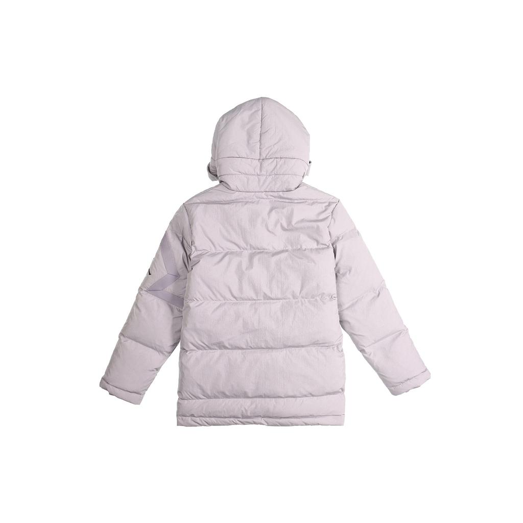 Air Jordan Wings Outdoor Mid-length Hooded Down Jacket Gray Men's BQ4171-059