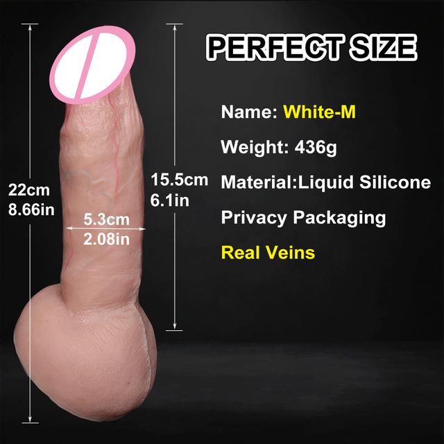 Cheap Soft Skin Feel Realistic Thick Dildo Gay Masturbators Silicone Dick Big Suction Cup Penis Anal Plug Sex Toy for Men Women