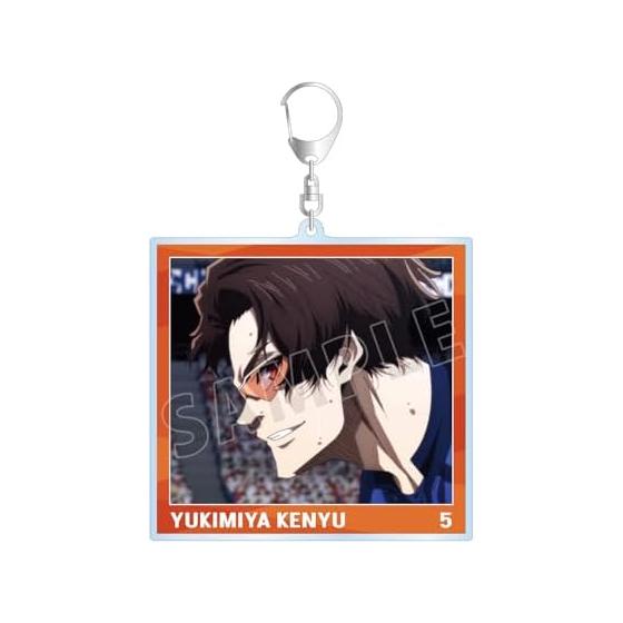 TV Anime  Blue Lock  Kenyuu Yukiya Scene Shot BIG Acrylic Keychain