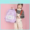 Adorable Cartoon Kids Backpack Large Capacity Lightweight For Grade 3-4 Boys Girls