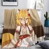1Pc Cartoon Print Flannel Blanket, High quality Comfortable for All Seasons, Home Decor, Warmth and Comfort, Perfect for Christmas Birthday Gift