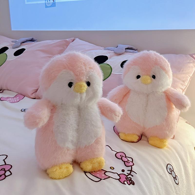 Încântători papuci pinguini din desene animate femeie acasă ține cald pantofi iarnă femei tobogane din blană de animale papuci pufos de interior zgârieturi de cameră de doamnă