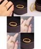 Fashionable Women's Open Adjustable Memory Disco Ring In Beautiful Gold Plated Brass Design