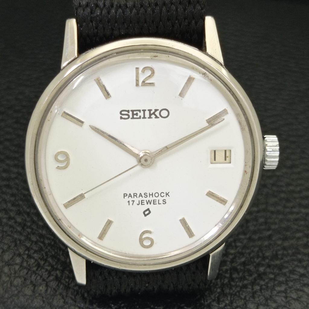 VINTAGE SEIKO SLIM HAND-WINDING JAPAN SEIKOSHA 957 MENS WRIST WATCH a436442-2 R129-a436442