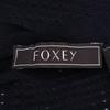 FOXEY 42769 Alessa Cardigan Hooded Knit Tops 38 Midnight blueUsed