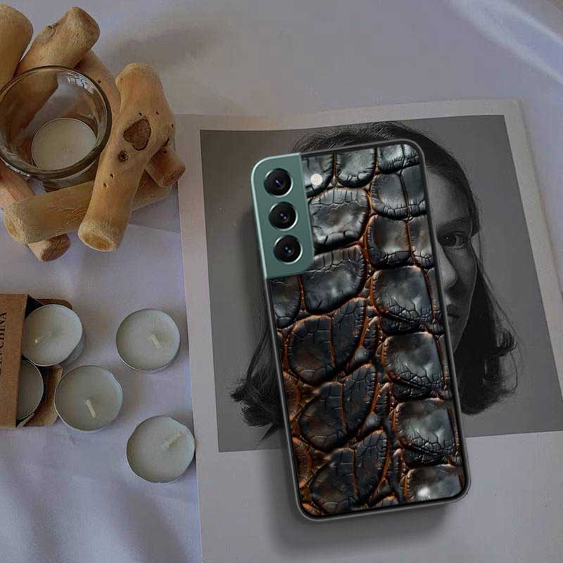 Crocodile Skin Phone Case For Samsung Galaxy S22 S25 Ultra S21 S10 Plus S26 Edge S20 S23 S24 FE Cover Silicone Soft TPU Clea