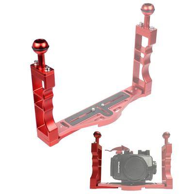 Bamboo Underwater Camera Diving Housing Arm Grip Base Holder with Direct Base for and Nikon Dive! System, System, Multi-Tray System, GoPro, Olympus,