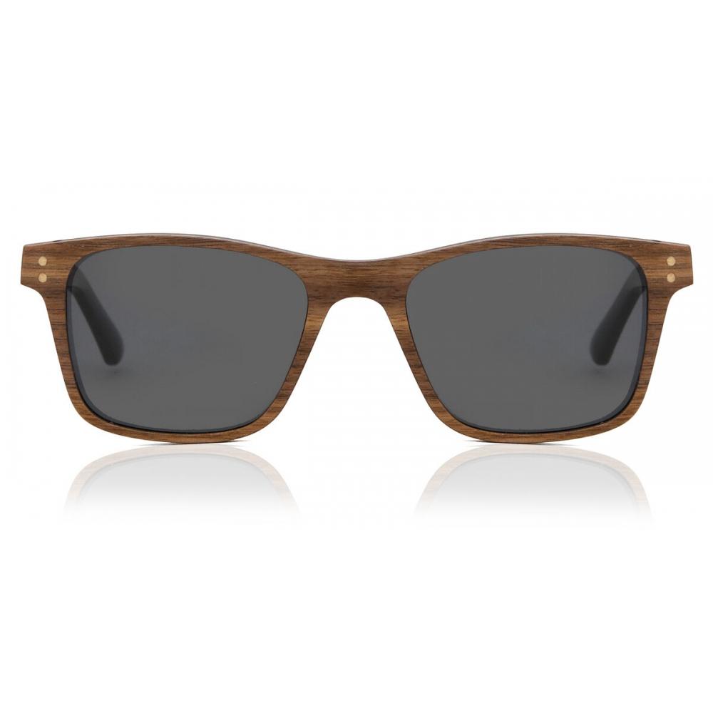 

О Моя Деревянность Quirino Поляризованные Wp303 Rx A06 01 Унисекс Солнцезащитные очки Dark Brown/51-19-145