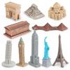 Educational Pvc Landmark Building Model Toy For Kids Featuring Global Architecture