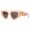 Loewe Anagram Brown Cat Eye Ladies Sunglasses Lw40154u 72e 51