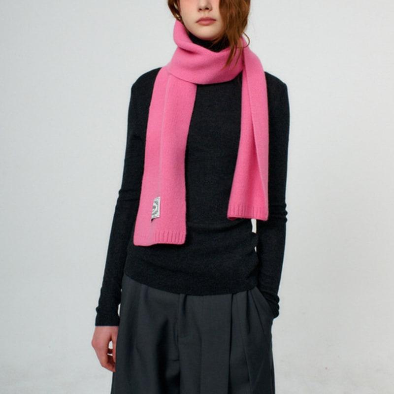 RAVEROUS Basic Plain Muffler_Pink
