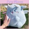 Cute Chubby Dragon Plush Toy With Pp Cotton Filling For Girls Kids Birthday Gift
