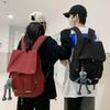 Schoolbag Korean trendy cool multi-functional large-capacity backpack junior high school college student backpack boys locomotive backpack