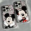 Lovely M-Mickey Minnies Phone Case For iPhone 17e 17 16 15 14 13 12 11 Mini Pro Max X XR XSMAX Air Plus Transparent Soft Cover