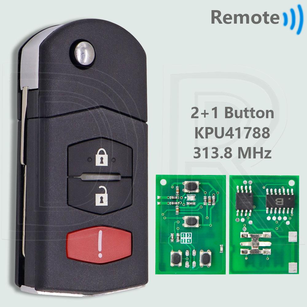 DR KPU41788 SKE126-01 BGBX1T478SKE125-01 4D63Chip 313.8/315/433MHz Car Remote Key For Mazda 2 3 5 6 8 M2 M3 M5 MX-5 M6 CX-7 CX-9
