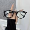 Fashion Vintage Oval Clear Lens Classic Eyeglasses Frame Male Elegant Glasses Men Women Transparent Lens