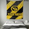 Custom Yb Wall Hanging Printed Fabric Blanket Decorative Tapestries for Bedroom Living Room Home Decor